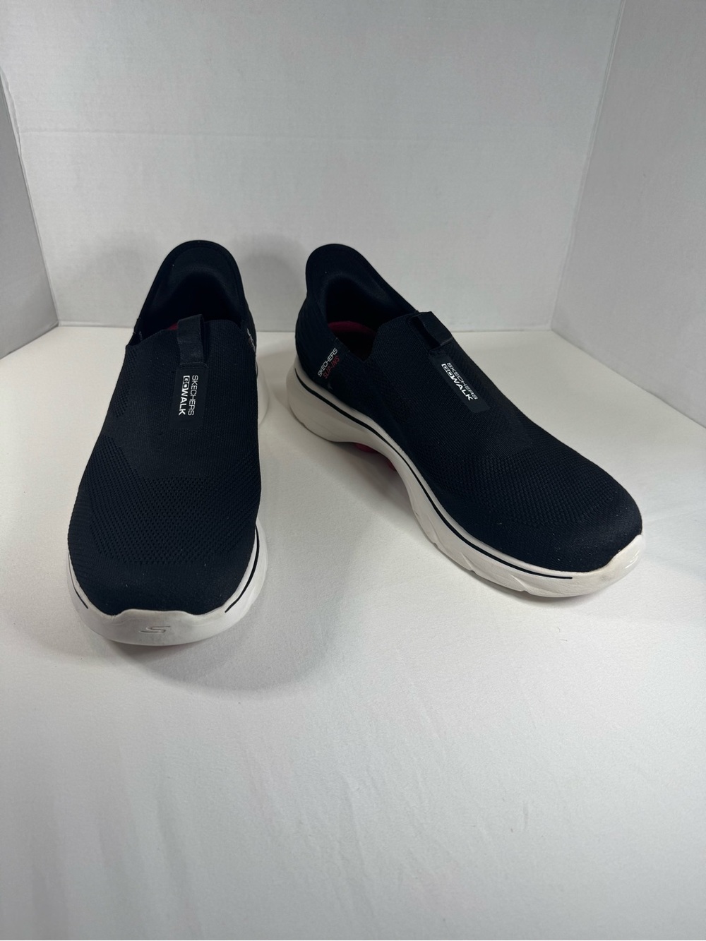 Skechers Slip-ins GO WALK 7 Easy On 2 Men's Size 12 Wide Black BKW